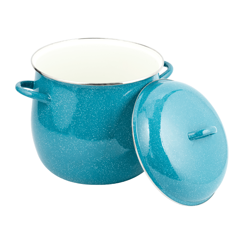 26 cm emalje øgede lagring