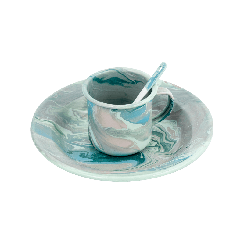 Europæisk blomsteremalje Europæisk blomsteremalje