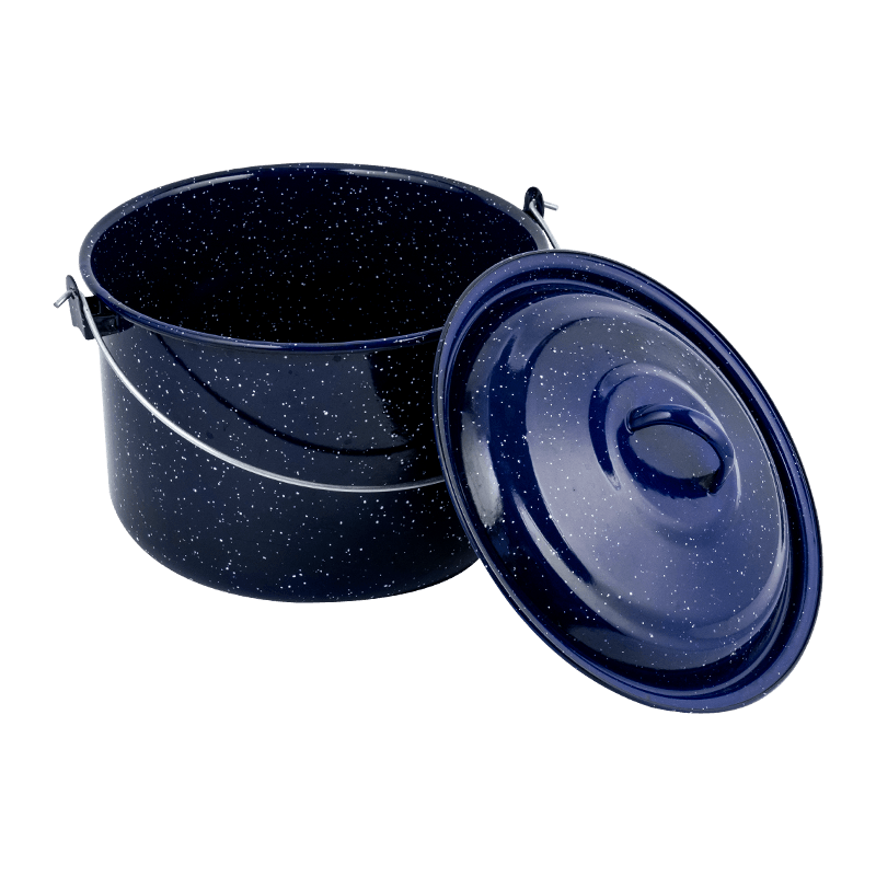 758D Multipurpose Emalje Bucket med håndtag