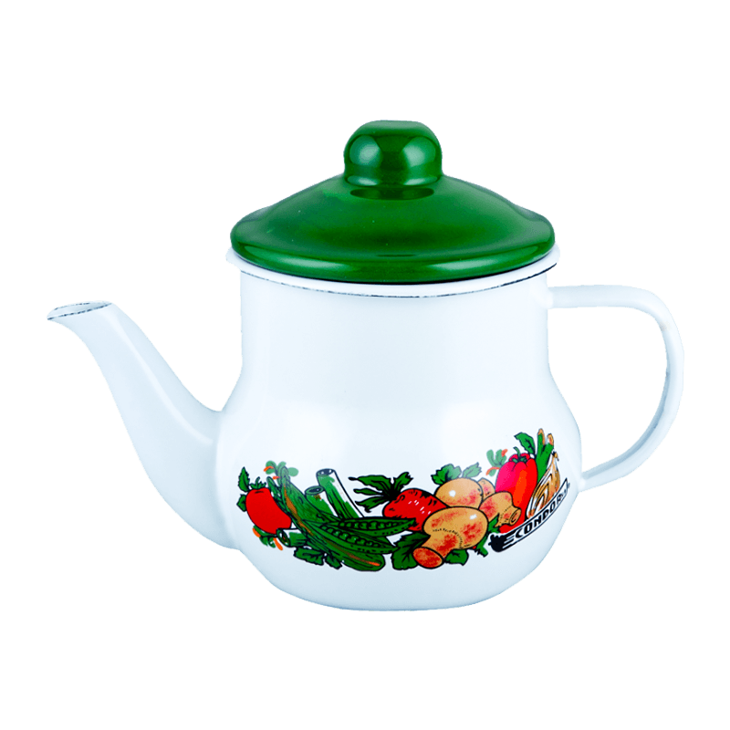 TK501 Mini Emalje Teapot med infuser